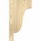 Ekena Millwork Newport Rough Sawn Corbel, Douglas Fir, 4"W x 10"D x 18"H COR04X10X18NEW00RDF - alternate 4